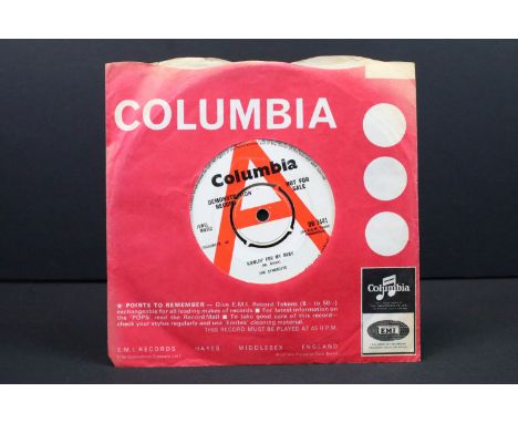 Vinyl - The Syndicats - Howlin’ For My Baby 7” single on Columbia Records DB 7441. Original UK 1st pressing demo promo with c