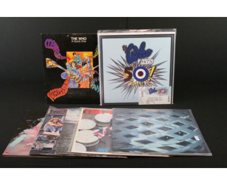 Vinyl / memorabilia - 7 albums by The Who to include: The Who Hits 50! (Polydor – 3794051, UK / EU 2014 double album, comes w