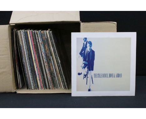 Vinyl - Approx 45 Rock &amp; Pop LPs and a small quantity of 12" singles to include Queen, The Style Council, Paul McCartney,
