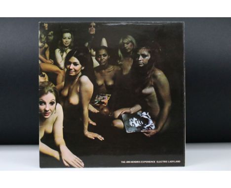 Vinyl - The Jimi Hendrix Experience Electric Ladyland LP on Track Records 613 008. UK pressing 'Two Record Set' text on label