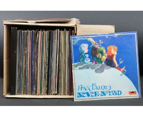 Vinyl - Over 80 Rock &amp; Pop LPs and 2 box sets to include Pink Fairies, Edgar Broughton Band, Leonard Cohen, Frank Zappa, 