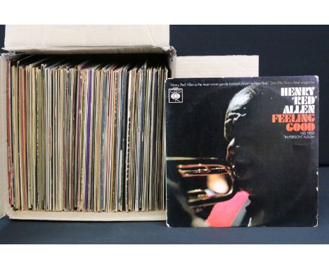 Vinyl - Over 80 Jazz LPs to include Henry Red Allen, Louis Bellson with Gene Krupa, Art Blakey &amp; The Jazz Messengers (Blu