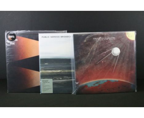 Vinyl - 3 Limited edition albums by Public Service Broadcasting to include: The Race For Space (Test Card Recordings – TCRVA0