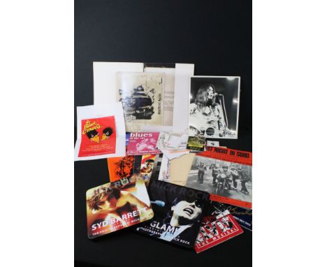 Memorabilia / Vinyl - Various items to include 2 x The Photographs Of box sets (Syd Barrett Octopus, and Glam! Virginia Plain