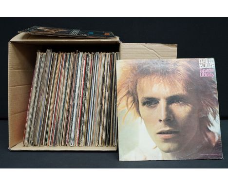 Vinyl - Over 80 Rock &amp; Pop LPs to include Small Faces, David Bowie, Bruce Springsteen x 7, Dusty Springfield, Simple Mind
