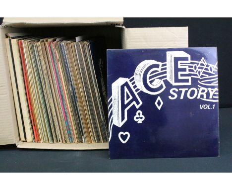 Vinyl - 65 UK &amp; US pressing Rock N Roll, Rockabilly compilations on labels including Ace Records, Sun Records, London Rec