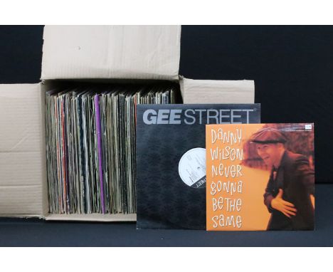 Vinyl - Over 100 Rock / Pop /Soul 12” singles featuring promos and test pressings to include PM Dawn, The Pogues, Little Rich