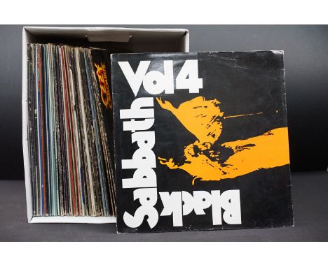 Vinyl - 41 Rock And Pop albums to include: Black Sabbath x 4, Ozzy Osbourne, Deep Purple x 4, Neil Young, AC/DC, Kate Bush, P