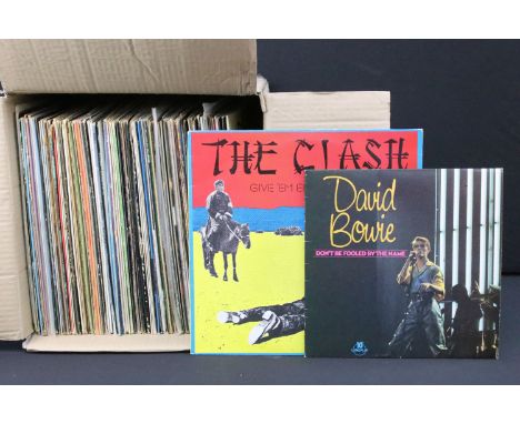 Vinyl - Over 80 Rock &amp; Pop LPs to include David Bowie, The Clash, REM, Alien Sex Fiend, Soft Cell, Travelling Wilburys, C