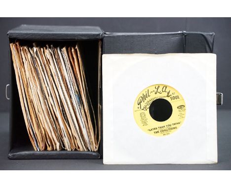 Vinyl - 50 Northern Soul / Soul / Funk / R&amp;B mainly original USA 1960’s and 1970’s pressing 7” singles including private 