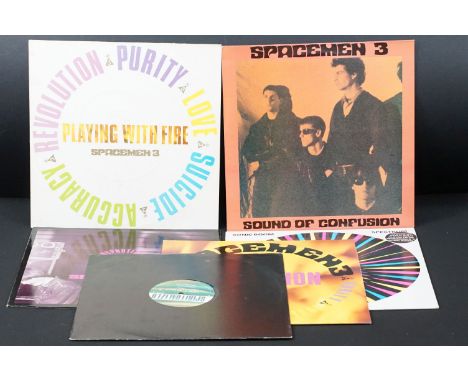 Vinyl - 3 albums and 3 x 12” by Spaceman 3 / Spiritualized and related to include: Spacemen 3 – Sound Of Confusion (Fire Reco
