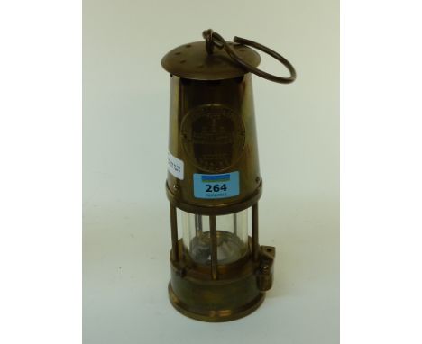Miner's presentation safety lamp by The Protector Lamp and Lighting Co Type 6 (unused)