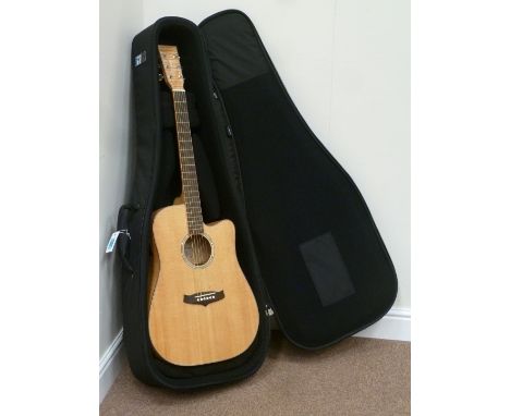 Tanglewood acoustic guitar TW28 CE-XFM cased Condition Report Unused condition