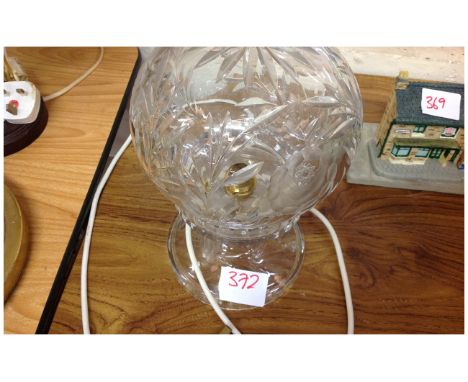 Glass Lamp. 