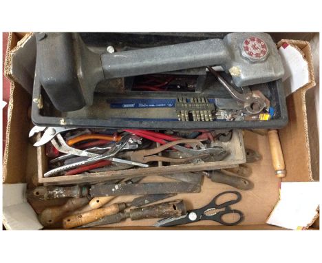 Box of Assorted Tools