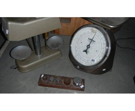 A set of Salter scales and one other,