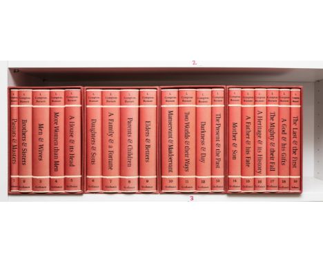 NO RESERVE Compton-Burnett (Ivy) [The Works], 19 vol., one of 500 sets, original cloth, dust-jackets, some light fading to sp
