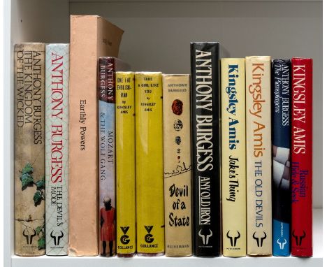 Burgess (Anthony) Devil of a State, 1961; Any Old Iron, 1989; Mozart &amp; The Wolf Gang, 1991 § Amis (Kingsley) One Fat Engl