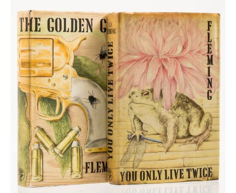 NO RESERVE Fleming (Ian) The Man With the Golden Gun, 1965; You Only Live Twice, ink mark to endpapers, jacket laid onto prot