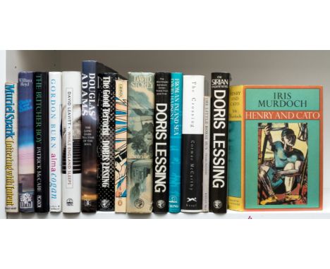 NO RESERVE Leavitt (David) While England Sleeps, first edition, 1993 § Adams (Douglas) The Long Dark Tea-Time of the Soul, 19