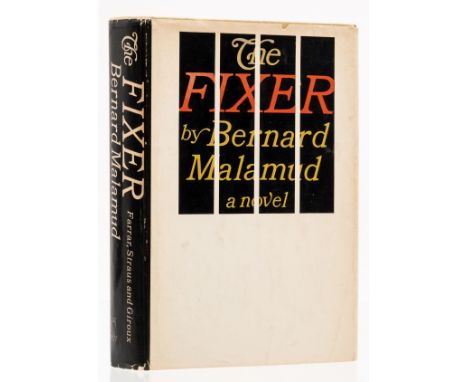 Malamud (Bernard) The Fixer, first edition, signed presentation inscription from the author to Tom Maschler to half-title, or