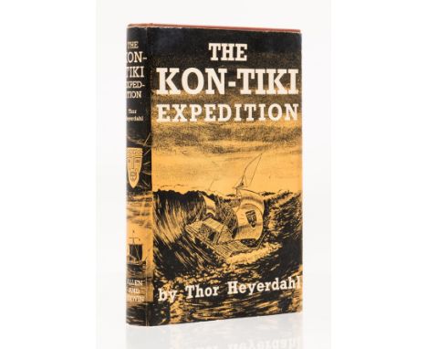 Heyerdahl (Thor) The Kon-Tiki Expedition, first edition, signed by the author to endpapers, plates, occasional light foxing, 