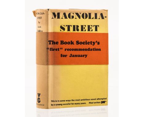 Golding (Louis) Magnolia Street, first edition, edge-spotting, original cloth, spotting, dust-jacket, light browning to spine