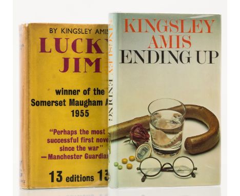 Amis (Kingsley) Ending Up, first edition, signed by the author on title, original boards, slight bump to corner, dust-jacket,