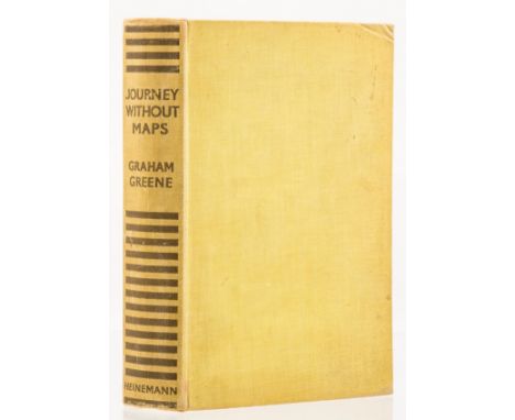 Greene (Graham) Journey Without Maps, first edition, photographic plates, map endpapers, edge spotting, original cloth, light