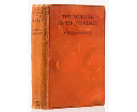 Christie (Agatha) The Murder at the Vicarage, first edition, 2pp. advertisements, some splitting to gutter, light scattered s