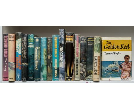 NO RESERVE Bagley (Desmond) The Golden Keel, 1963; High Citadel, 1965; Wyatt's Hurricane, 1966; Landslide, 1967, first editio
