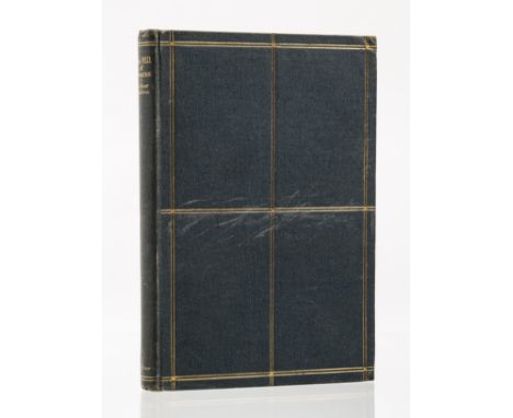 Machen (Arthur) The Hill of Dreams, one of 150 large-paper copies signed by the author, signed presentation inscription from 