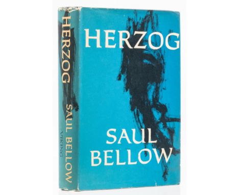 Bellow (Saul) Herzog, first edition, signed by the author on endpaper, original cloth, slight bumping to spine tips and corne