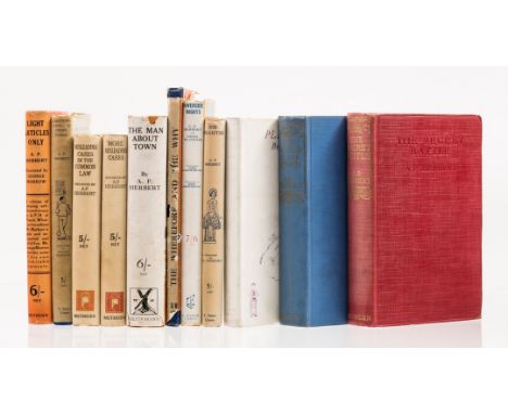 Herbert (A. P.) The Secret Battle, light sunning to spine, 1919; The House by the River, browning to endpapers, light toning 