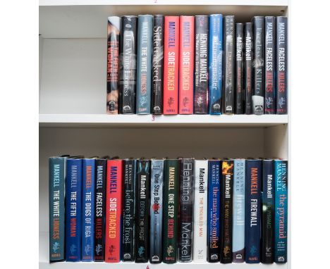 Mankell (Henning) Faceless Killers, 2000; The Dogs of Riga, 2001; The White Lioness, 2003; Sidetracked, 2000; The Fifth Woman