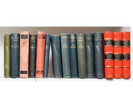 NO RESERVE Maugham (William Somerset) The Complete Short Stories, 3 vol., modern half morocco over original cloth, spines gil
