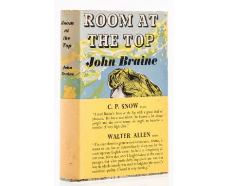 Braine (John) Room at the Top, first edition, light browning to endpapers, original boards, dust-jacket, light browning to up