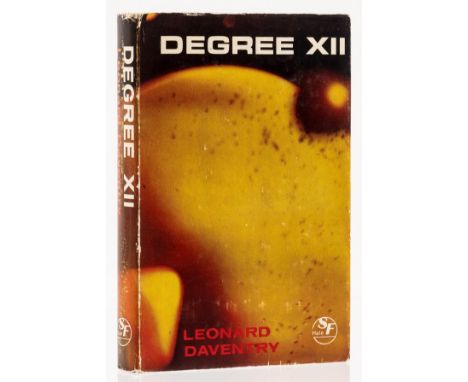 NO RESERVE Daventry (Leonard) Degree XII, first edition, endpapers very lightly toned, original boards, dust-jacket, price-cl