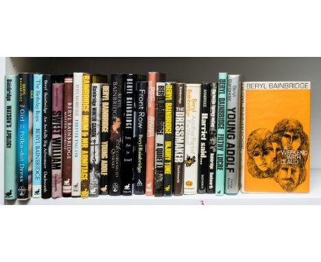 Bainbridge (Beryl) A Weekend With Claud, jacket with one or two spots to spine, 1967; The Dressmaker, 1973; Filthy Lucre, 198