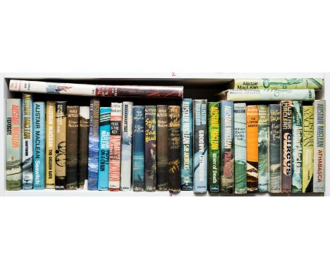 MacLean (Alistair) H. M. S. Ulysses, 1955; The Guns of Navarone, short tear along lower edge of jacket, 1957; South by Java H