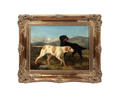 Edward R. Breach(19th Century)"On the Moors",signed and dated [18]79, titled to the artist's label verso,oil on board,34 x 44