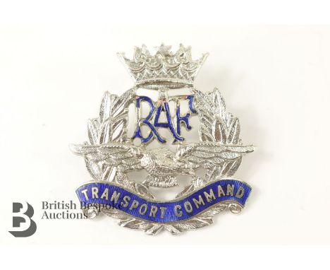 WWII Transport Command Hat badge, some damage to the enamel.&nbsp;
