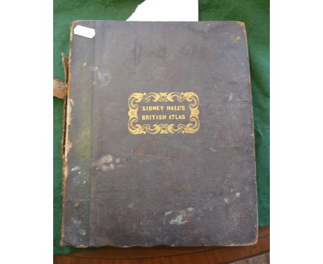 A New Atlas of 54 maps engraved by Sidney Hall 1834