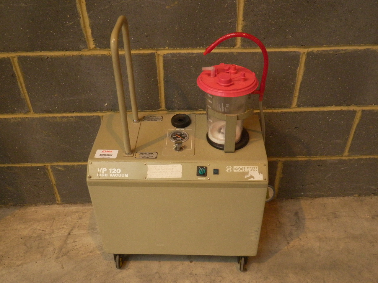 formation unit contract 5 contracts Suction Eschmann Vacuum High 120 *Powers VP Unit Up*