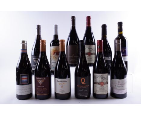 12 BOTTLES CANADIAN RED WINEClosson Chase Churchside Pinot Noir 2019; Inniskillin Discovery Series Gamay Noir 2020, Reserve P