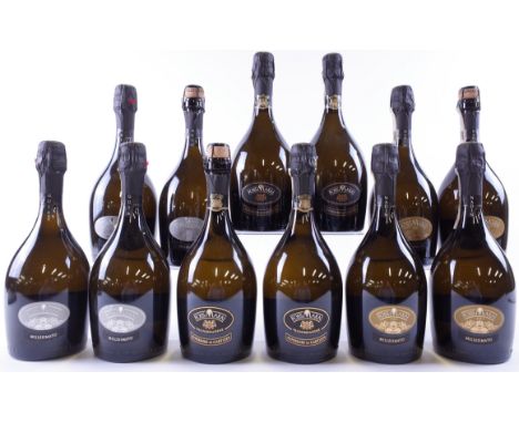 12 BOTTLES ITALIAN SPARKLING WINEFoss Marai 4 x Guia Brut 2020, 4 x Dry NV and 4 x Nadin Dry 2020