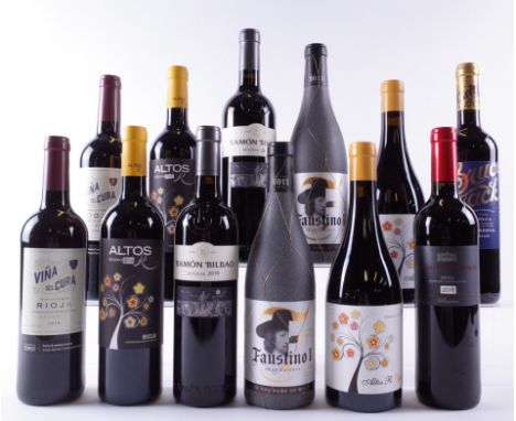 12 BOTTLES RIOJATesco 2 x Viña del Cura Crianza 2018; Altos de Rioja Viticultores y Bodegueros 2 x Altos R Reserva 2018 and 2