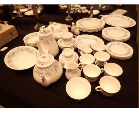 Wedgwood dinner service in the Angela pattern with tea and coffee sets