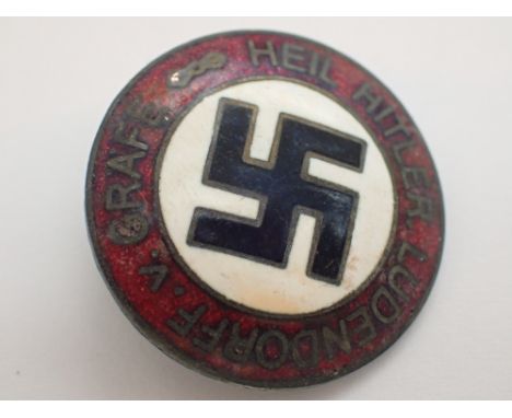 German enamel badge