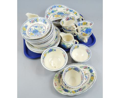 A Masons Regency pattern part dinner and tea service